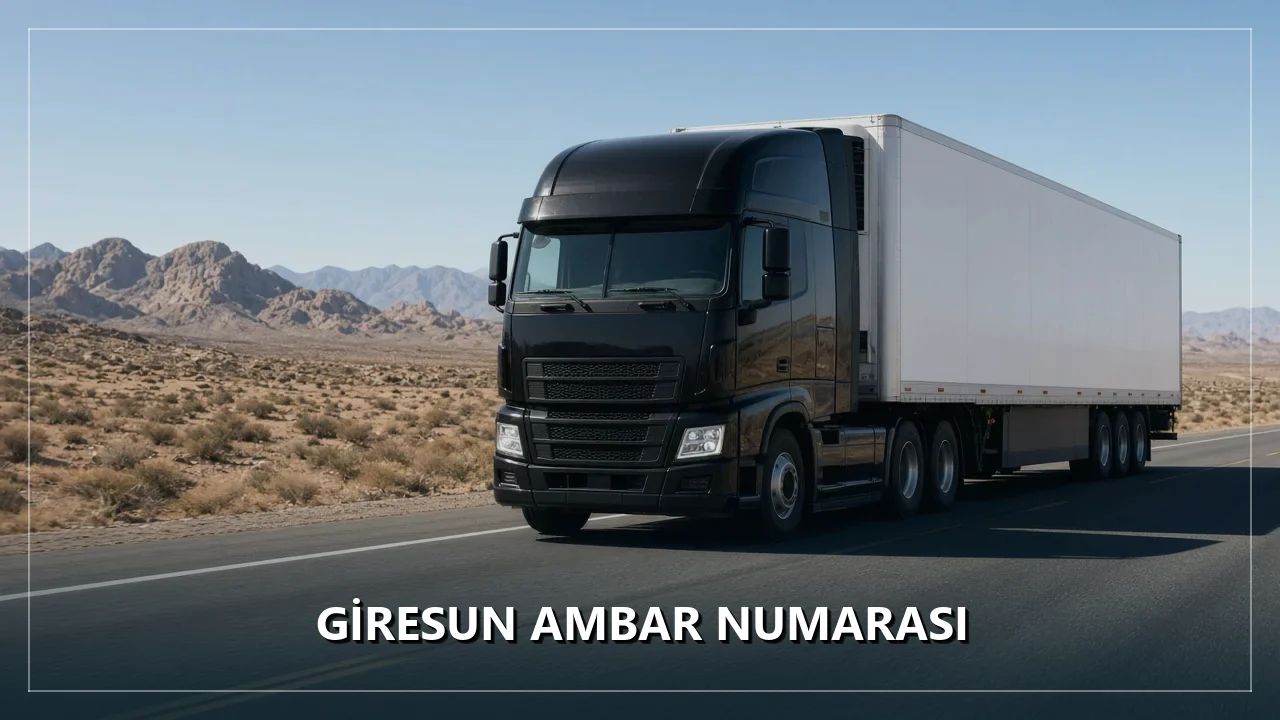 Giresun Ambar Numarası
